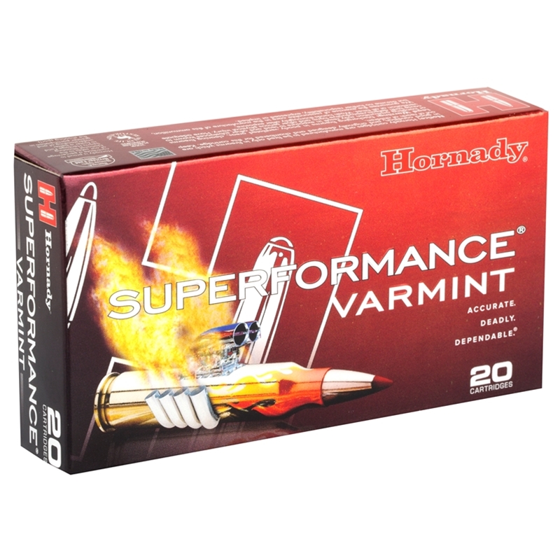 Hornady Superformance Varmint 222 Remington Ammo 35 Grain NTX Lead-Free - 8309